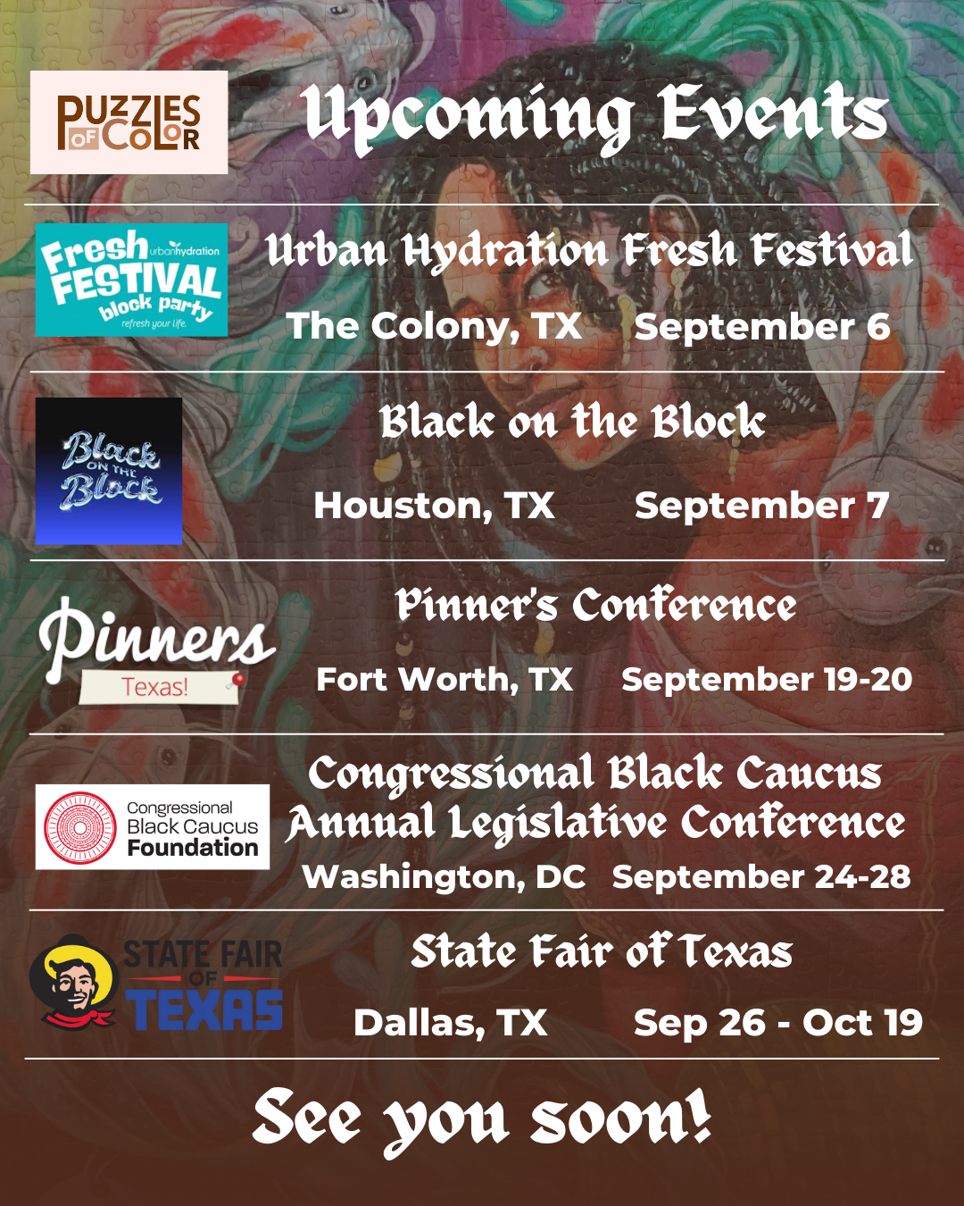 Event Calendar September 2025