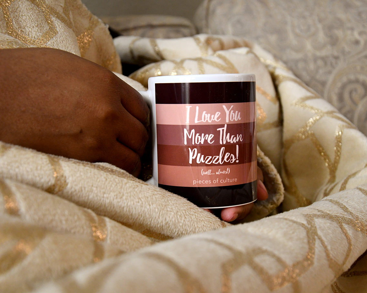 I Love You More Than Puzzles... Mug